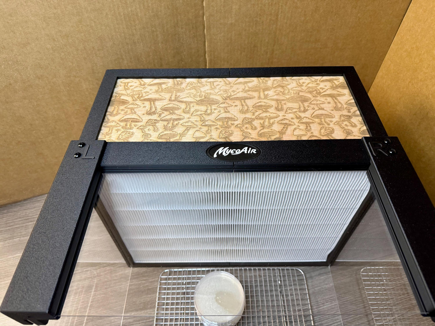 Mycoair Portable Flow Hood 16.5” X 12.5” Mycology Lab Upgrade